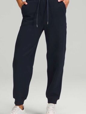 lululemon true navy scuba high rise relaxed jogger *full length